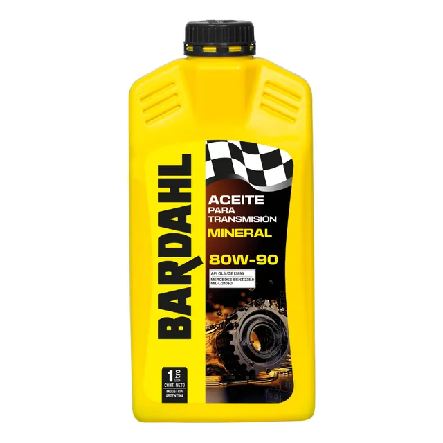 Aceite De Trasmisión Gl5 80w90 Bardahl 1lt