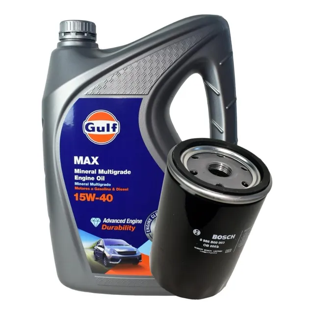 Kit Aceite 15w40 + Filtro Ford Escort Mondeo 1.8 2.0 Zetec