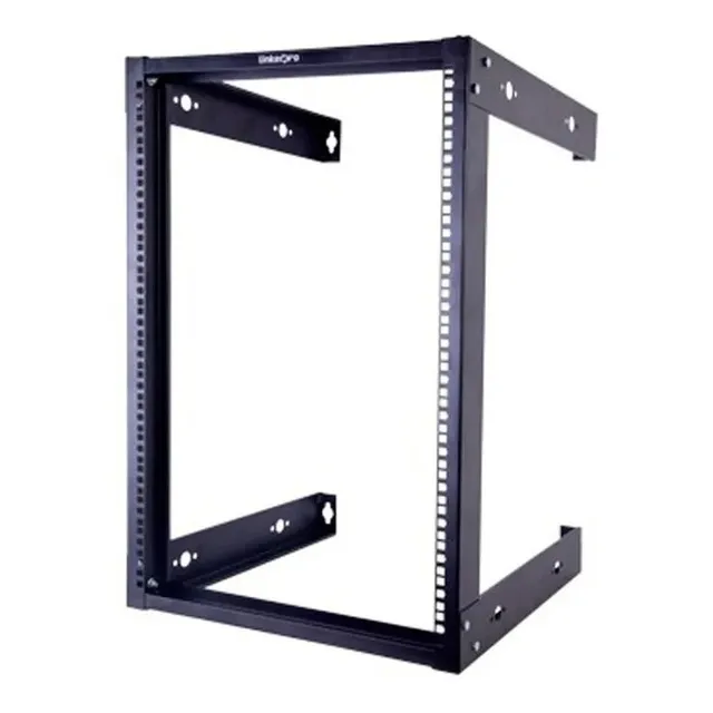 Rack Abierto De 19  Para Montaje En Pared De 16 Unidades