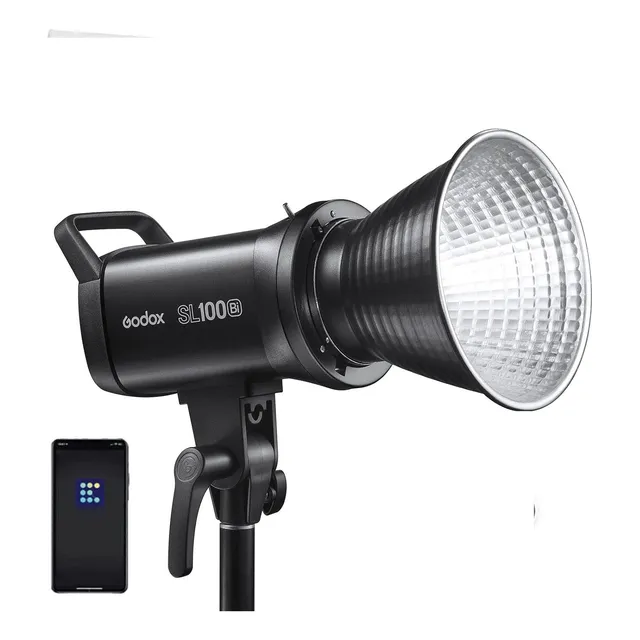 Iluminador - Luz Led Godox Sl100bi  2800-6500k - Estudio