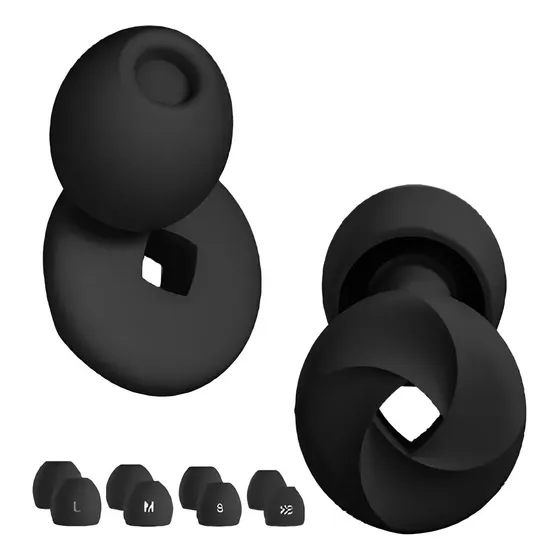 Tapones De Oídos Noise Cancelling Earplugs - Negro