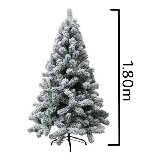 Árbol De Navidad Nevado 1.8 M