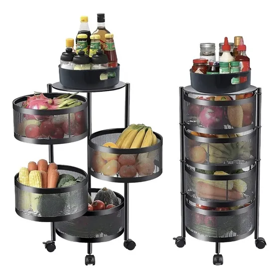 Organizador De Cocina 4 Niveles Cocina Frutero Unico
