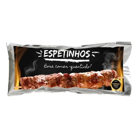 Embalagens Para Espetinhos / Churrasquinhos 1000 Un Saquinho