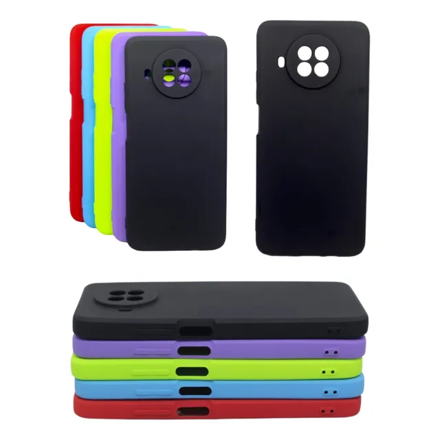 Capa Proteção Para Xiaomi Mi 10t Lite Aveludada Silicone