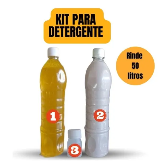 Kit Para Fabricar 50lts De Detergente Tipo Magistral Premium