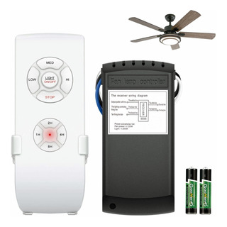 Control Remoto De Lámpara Ventilador De Techo Kit 3 Veloc Control Remoto De Lámpara Ventilador De Techo Kit 3 Veloc