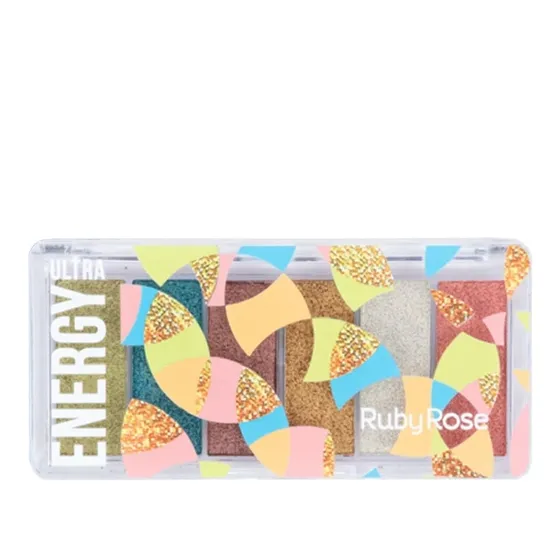 Paleta De Sombras Ultra Energy Ruby Rose Hb-1070