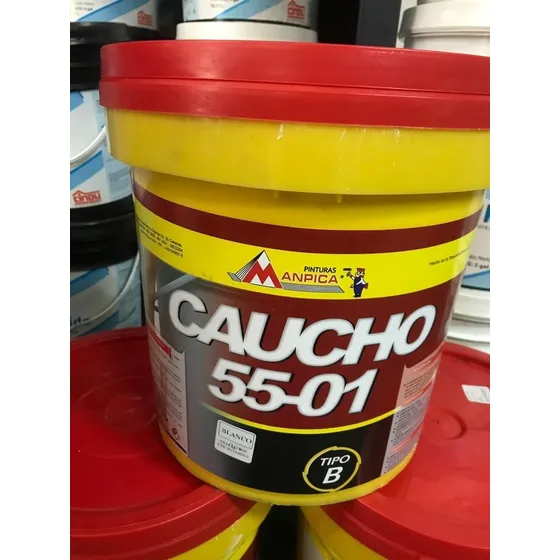 Pintura De Caucho Manpica 55-01 Clase B Todos Los Colores Gl