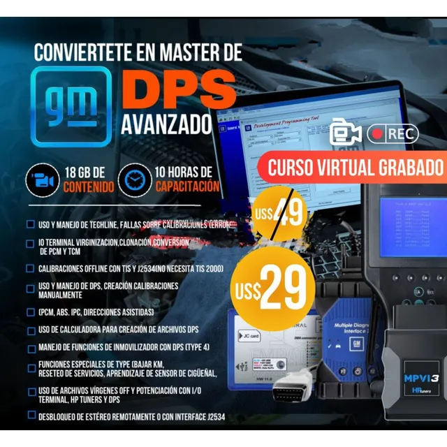 Curso Dps Chevrolet Gm Avanzado +