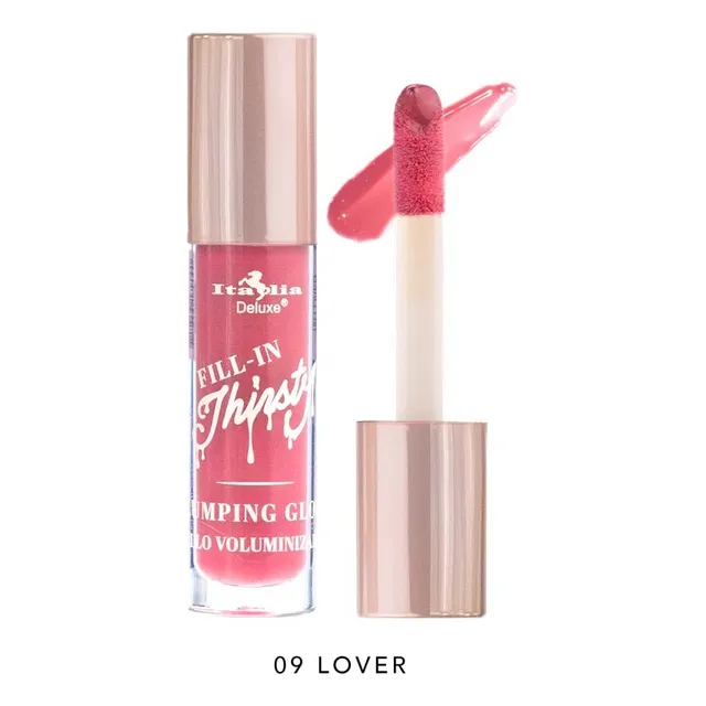 Italia Deluxe Fill In Thirsty Lip Gloss Voluminizador Color 09 lover