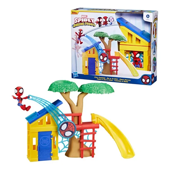 Juguete de Spider-Man Plk para patio de recreo, Hasbro F9352, colores surtidos