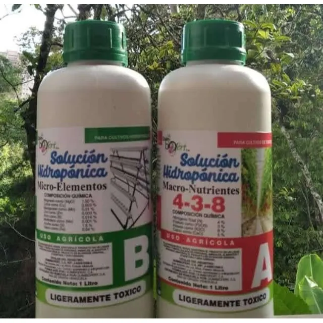 Kit De Soluciones Hidropónicas Para Cultivos Hidropónicos 
