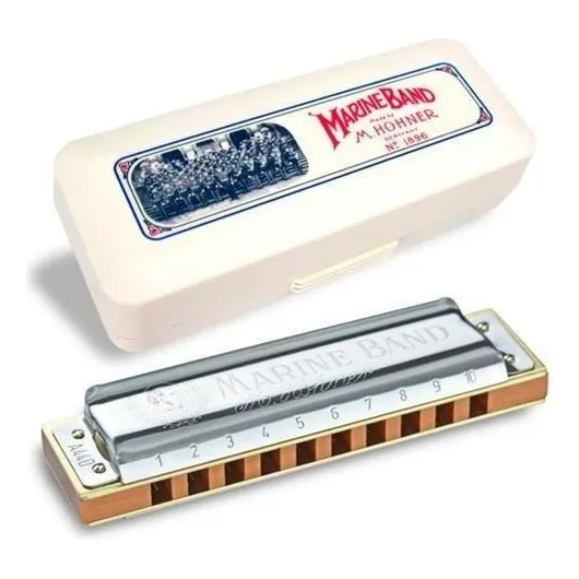 Hohner Marine Band (ALE) Tono C Armonica Diatonica Tono Mayor Profesional