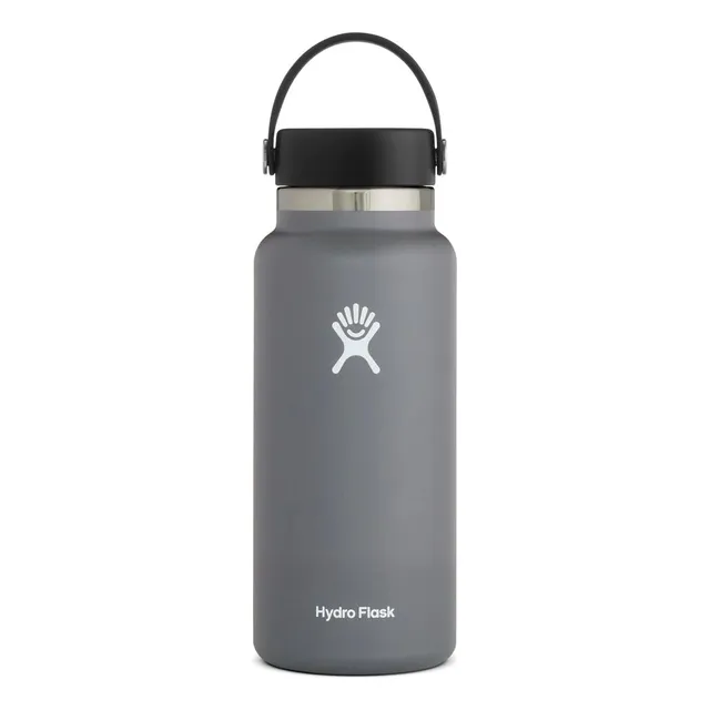 Botella Térmica Hydro Flask 946ml 32oz Acero Inoxidable Aislamiento al Vacío Tapón Flex Cap Antifugas Libre de BPA Boca Ancha Color Stone