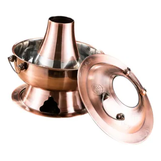 Copper Hot Pot Cooking Pot China Copper Chafing Violeta 30cm Copper Hot Pot Cooking Pot China Copper Chafing Violeta 30cm