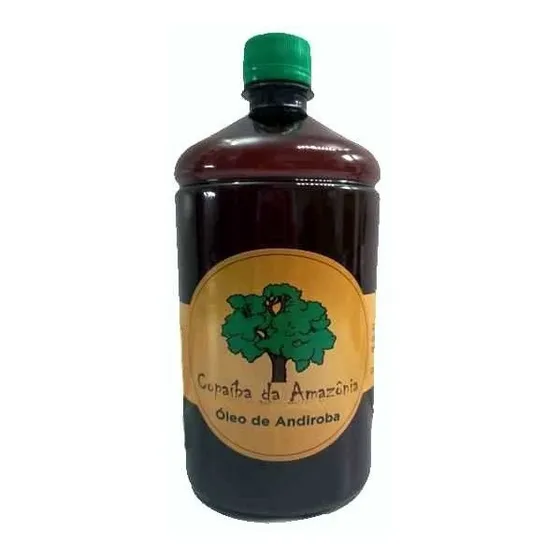 Óleo De Andiroba Da Amazônia 100% Puro 1 Litro 
