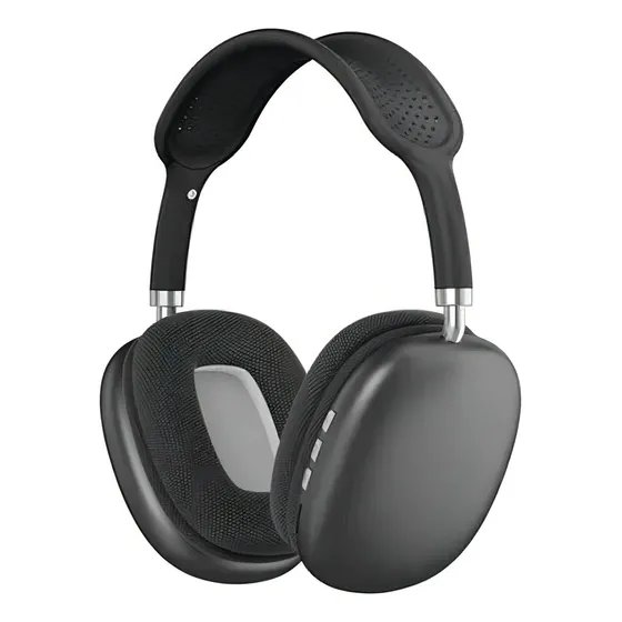 Fone De Ouvido Headphone Bluetooth Ergonômico On-ear Led Cor Preto