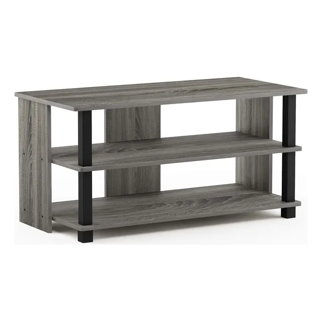 Soporte De 3 Niveles Para Tv Hasta 40 Pulgadas Roble Gris/ne