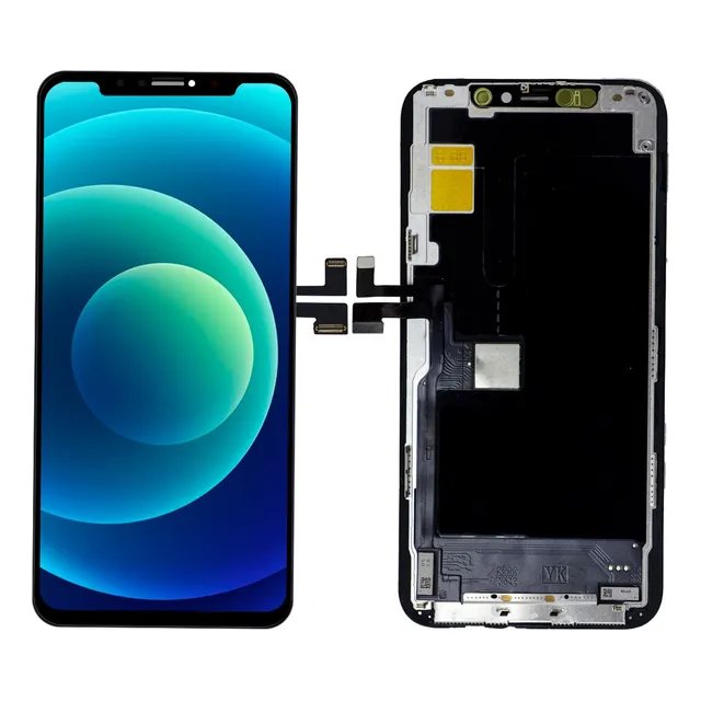 Pantalla Completa Para iPhone 11 Pro A2160 A2215 y A2217 Super Oled Color Negro Slim Company