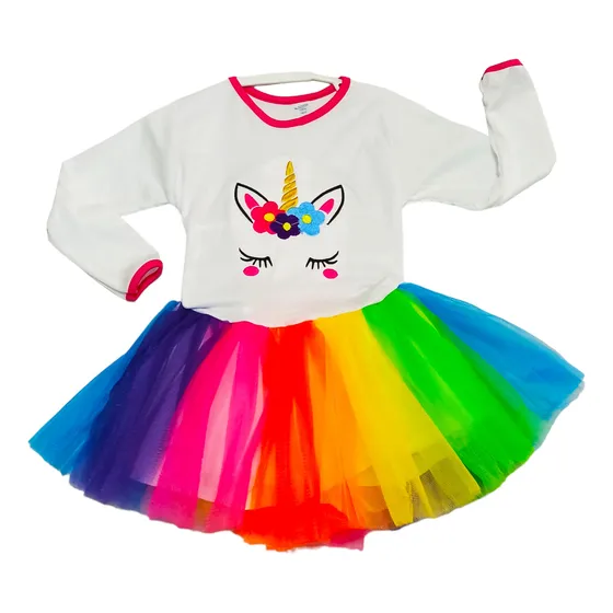 Vestido Tutu Unicornio Por Unidad 