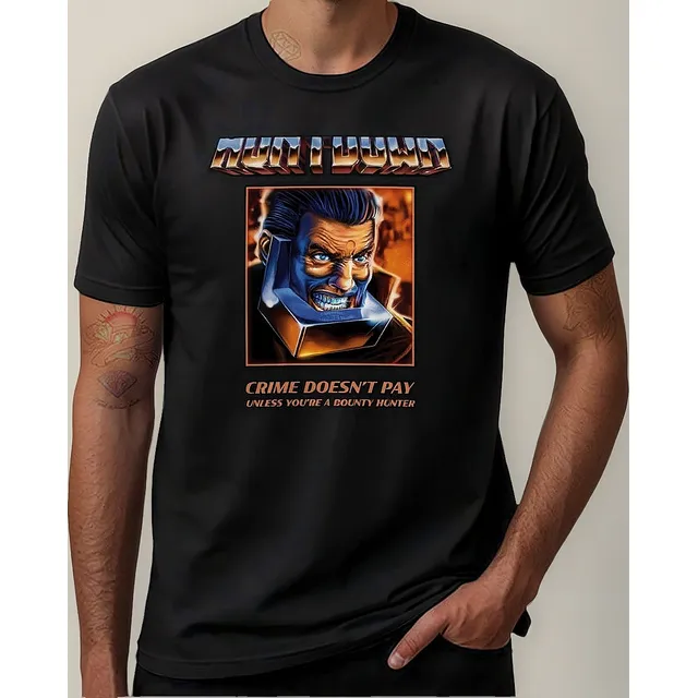 Huntdown Airbrush Edition Playeras Hombre Ropa Verano Camisa