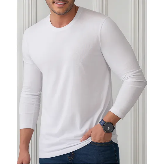 Camibuzo Omar Blanco Para Hombre Croydon