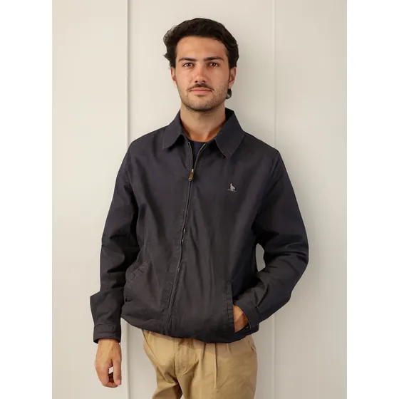 Campera De Gabardina Bomber Hombre
