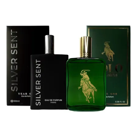 Perfume Masculino Year One Silver Sent Amadeirado Spray 100ml