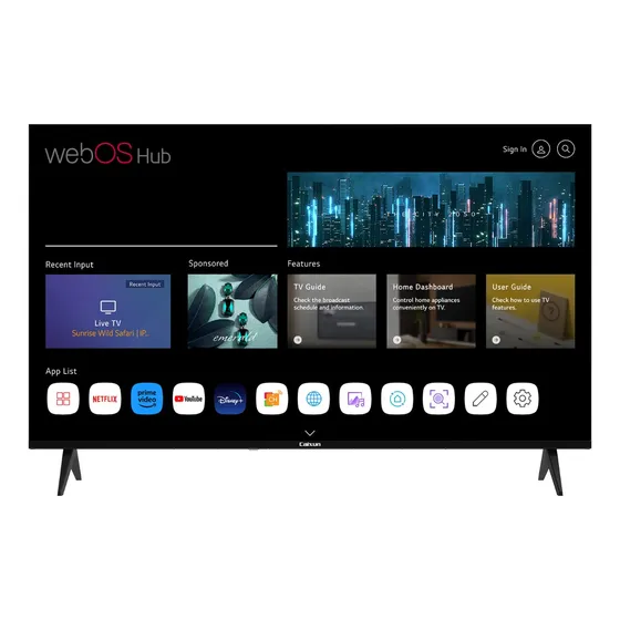 Tv 50 Webos Caixun Uhd