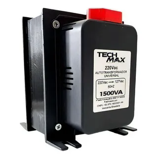 Autotransformador 1500va Bivolt 110-220 / 220-110 Tech Max Autotransformador 1500va Bivolt 110-220 / 220-110 Tech Max