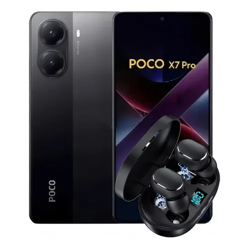 Celular Xiaomi Poco X7 Pro 5g Dual Sim 256gb Preto 8ram 50mpx