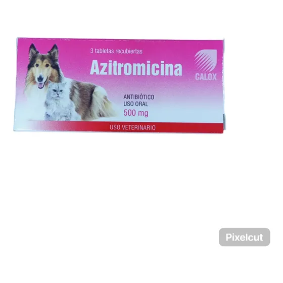 Azitromicina 3 Tab X 500 Gris Calox