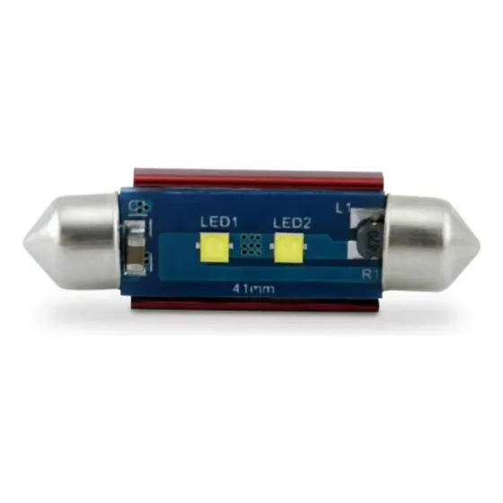  1 Bombillo Led Techo Interior De Carro 31mm,36mm,39mm,41mm
