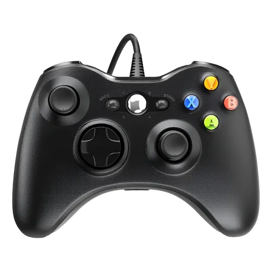 Joystick Mando Control Cable Compatible Consola Xbox 360 Pc