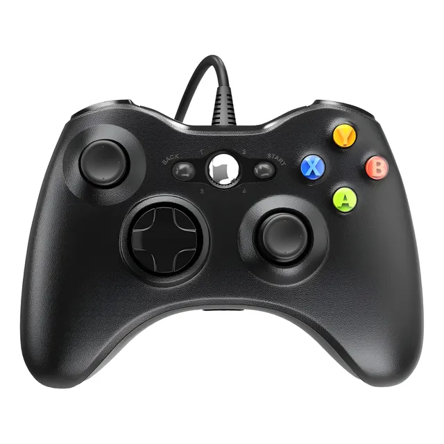 Joystick Mando Control Cable Compatible Consola Xbox 360 Pc