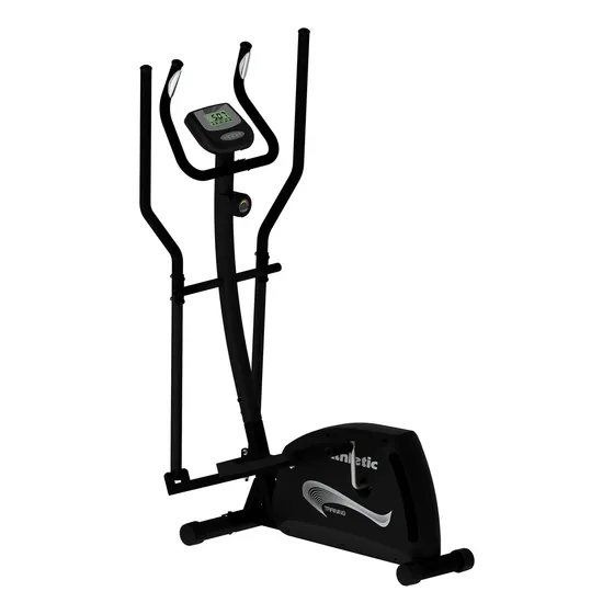 Elíptico Athletic Training 8 Níveis De Esforço Suporta 140kg Cor Preto