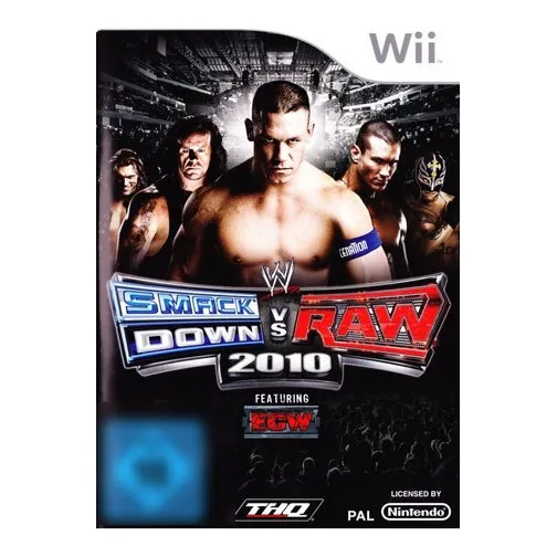 Wwe Smackdown Vs Raw 2010 Nintendo Wii Seminovo