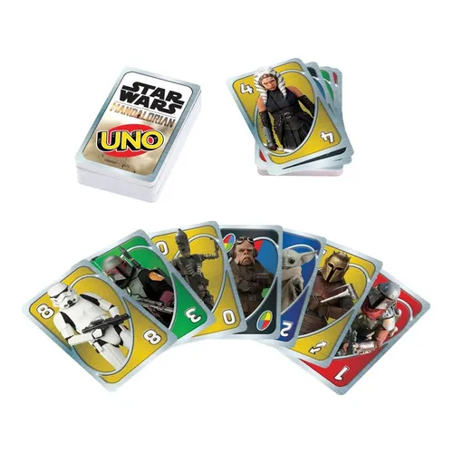 Juego De Cartas Uno Mandalorian