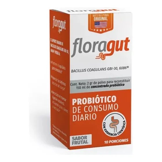 Floragut Probiótico De Mayor Estabilidad Y Concentrado