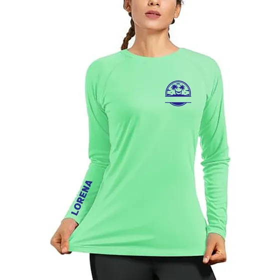 Franelas Manga Larga Playeras Protección Uv Personalizadas