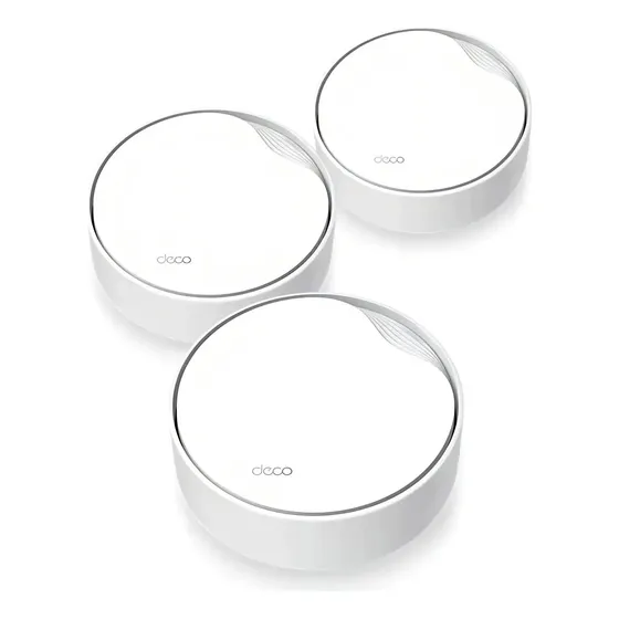 TP-Link Deco X50-PoE(3-pack) Router Acces Point Wifi6 Blanco | Cuotas sin interés