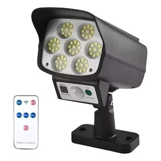 Lampara Solar Luz Led Con Forma De Cámara Sensor Movimiento Lampara Solar Luz Led Con Forma De Cámara Sensor Movimiento