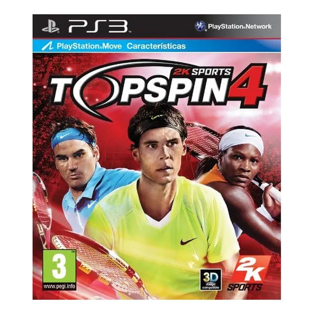 Top Spin 4 Ps3 / Juego Físico - Sellado