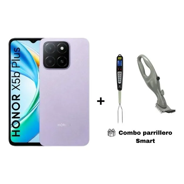 Celular Honor X5b Plus 4g 256gb, 4gb Ram + Combo Parrillero