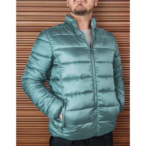 Campera Nailon Color Verde Labrador
