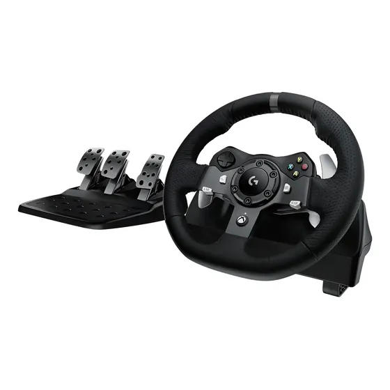 Volante para videojuegos Logitech G G920 Driving Force G920 color negro