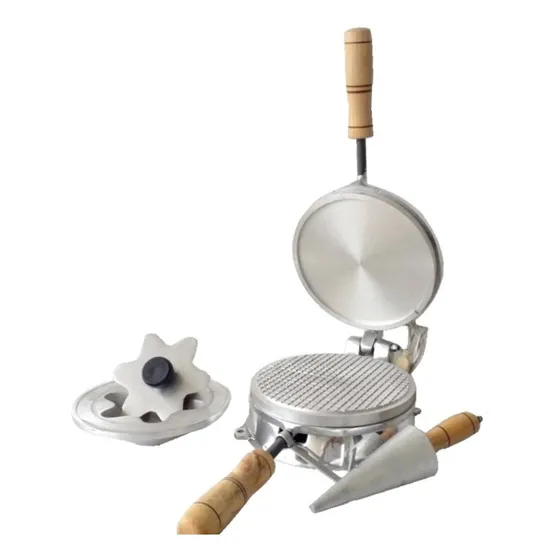 Maquina De Hacer Obleas 16 Cm Con Troquel, Obleario + Moldes