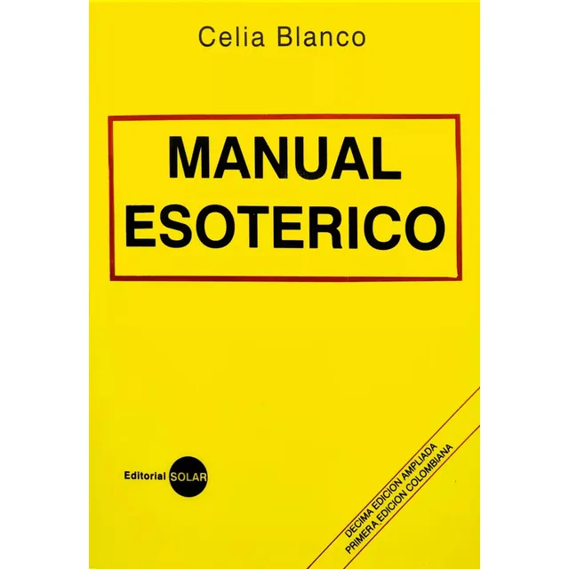Manual Esoterico Celia Blanco