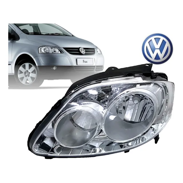 Faro Izquierdo Para Volkswagen Fox 2006